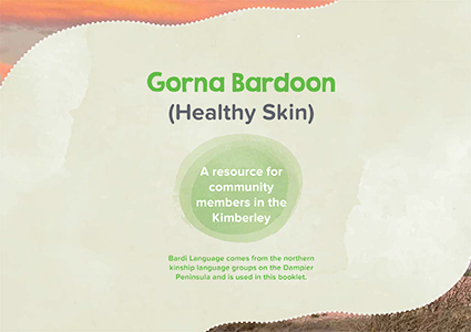 green cover of the Gorna Bardoon booklet