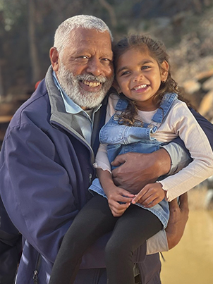 Ernie Dingo and Xania Coppin-Thomas feature in the health campaign