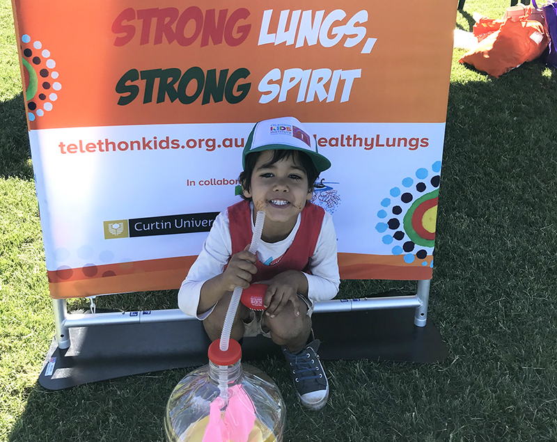 Strong lungs, strong spirit